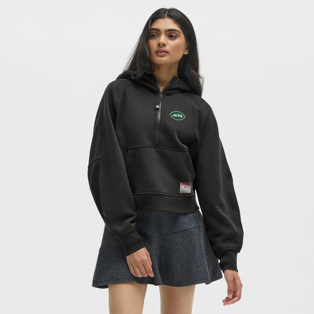 New York Jets lululemon Women's Scuba Oversized Half-Zip Hoodie - Black outlet