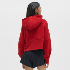 Tampa Bay Buccaneers lululemon Women's Scuba Oversized Half-Zip Hoodie - College Crimson on sale