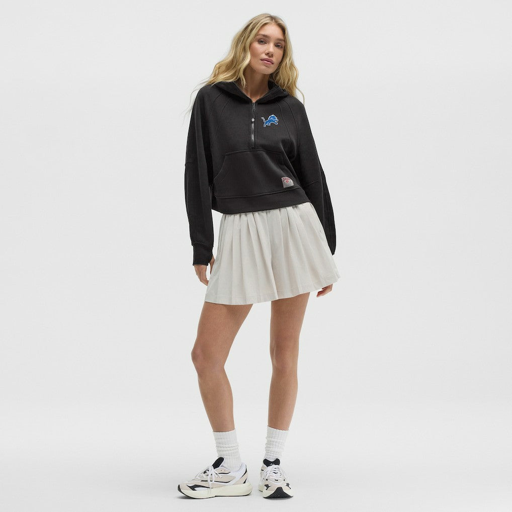 Detroit Lions lululemon Women's Scuba Oversized Half-Zip Hoodie - Black outlet