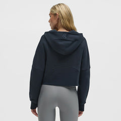 Chicago Bears lululemon Women's Scuba Oversized Half-Zip Hoodie - True Navy for sale