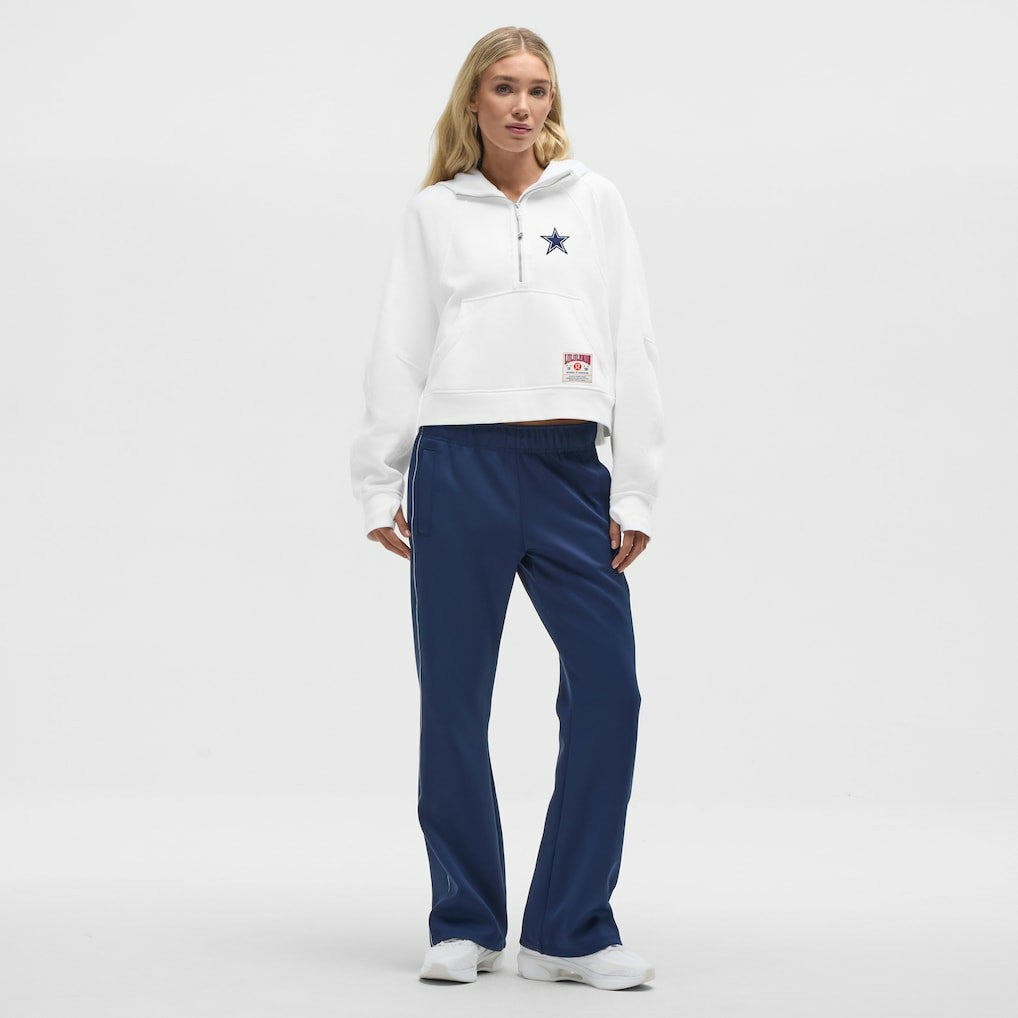 Dallas Cowboys lululemon Women's Scuba Oversized Half-Zip Hoodie - White cheap