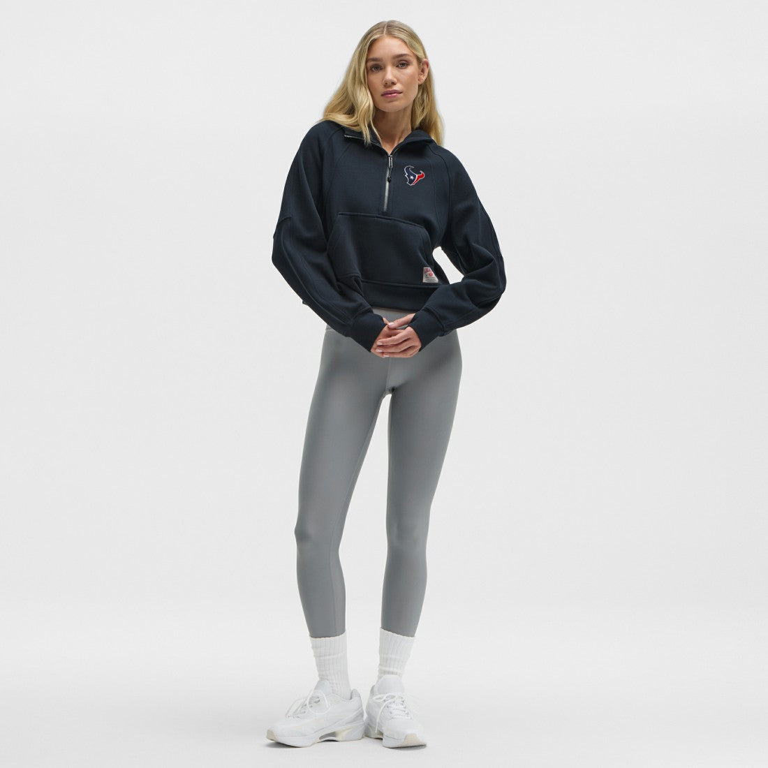 Houston Texans lululemon Women's Scuba Oversized Half-Zip Hoodie - True Navy online