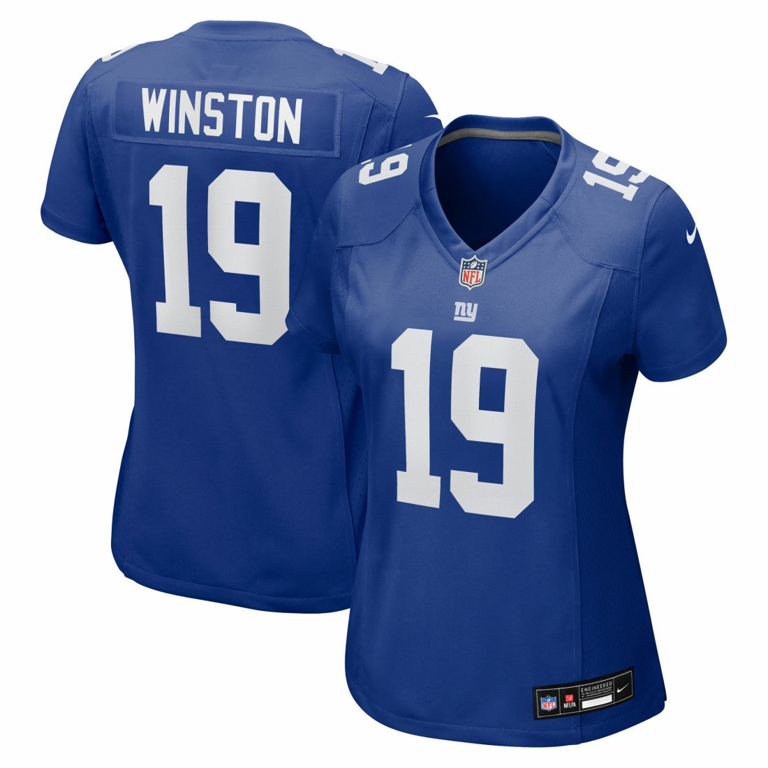 Jameis Winston New York Giants Women's Team Game Jersey - Royal cheap