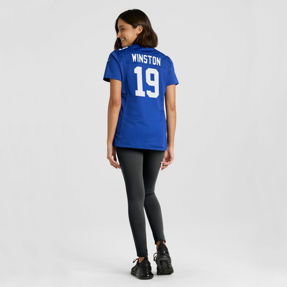 Jameis Winston New York Giants Women's Team Game Jersey - Royal cheap