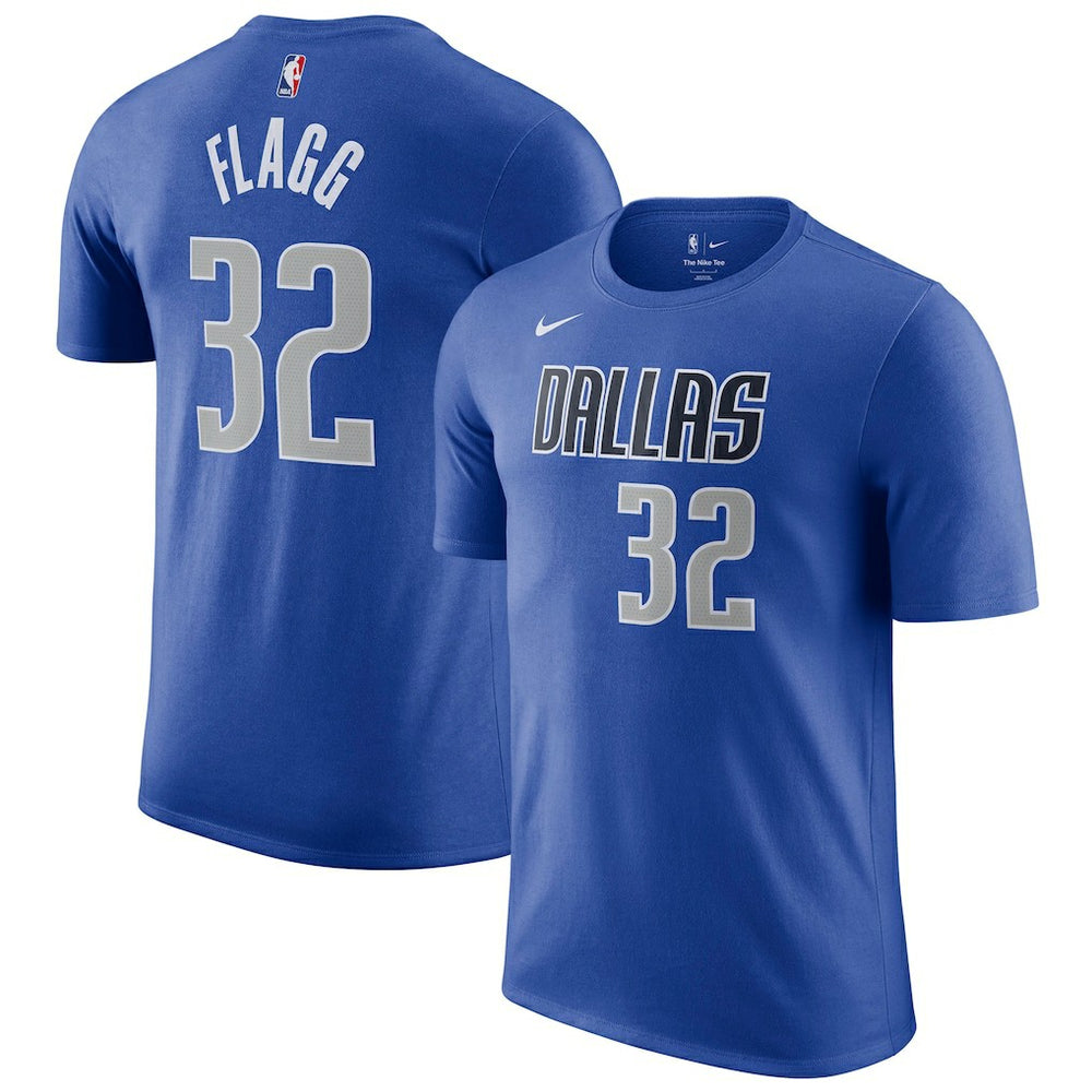 Cooper Flagg Dallas Mavericks 2025 NBA Draft Icon Name & Number T-Shirt sale - Blue outlet