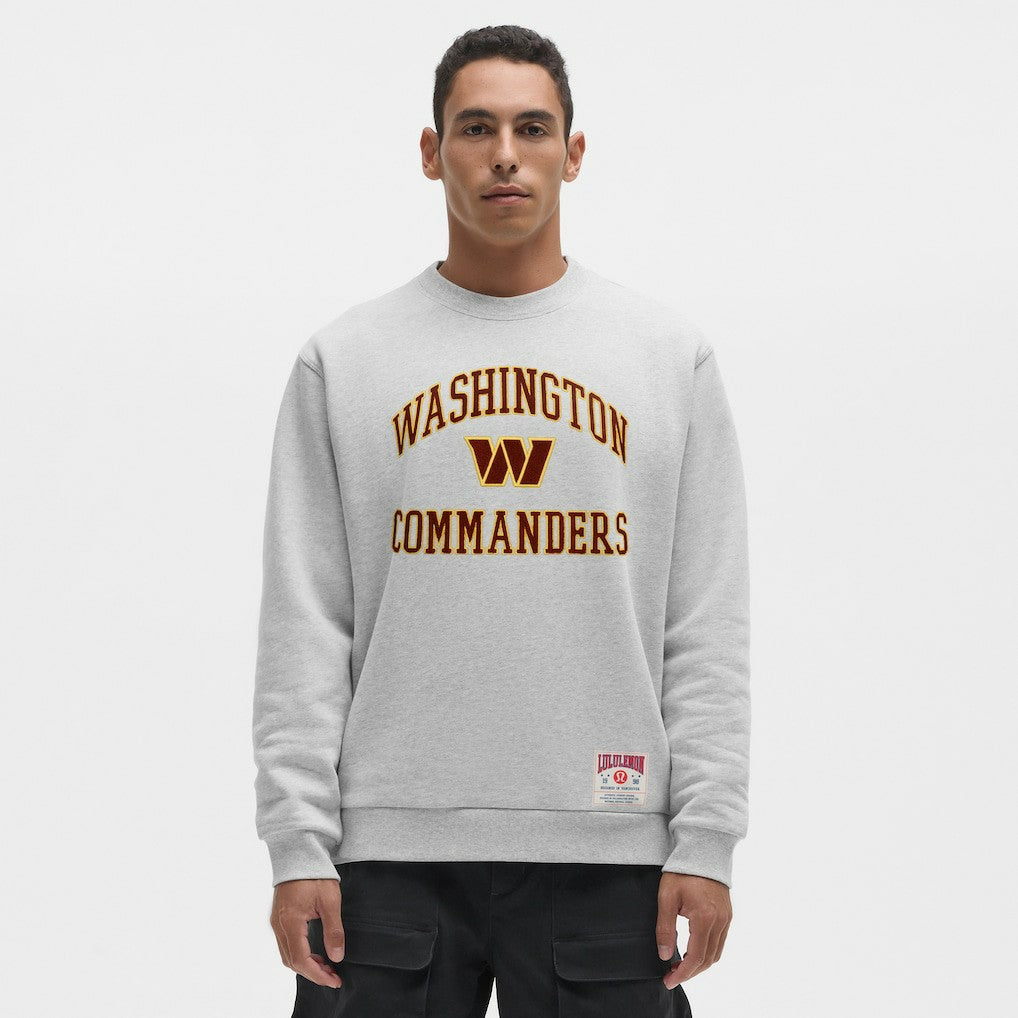 Washington Commanders lululemon Steady State Sweatshirt - Heathered Silver Drop outlet