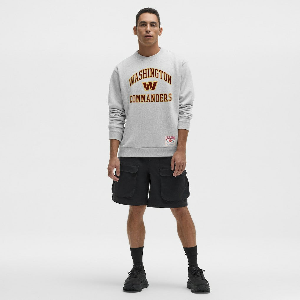 Washington Commanders lululemon Steady State Sweatshirt - Heathered Silver Drop outlet