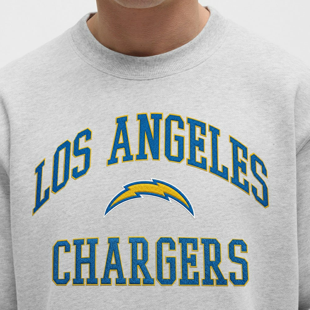 Los Angeles Chargers lululemon Steady State Sweatshirt - Heathered Silver Drop sale