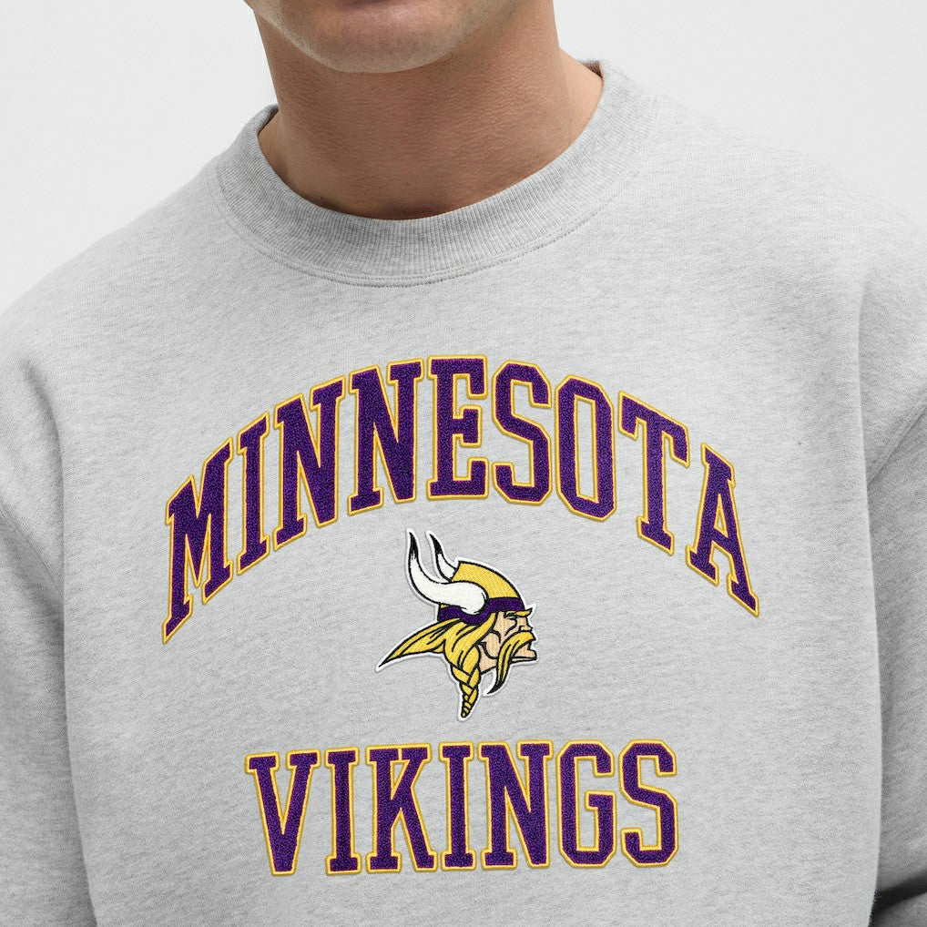 Minnesota Vikings lululemon Steady State Sweatshirt - Heathered Silver Drop cheap
