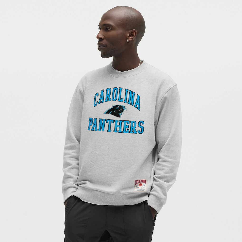 Carolina Panthers lululemon Steady State Sweatshirt - Heathered Silver Drop cheap