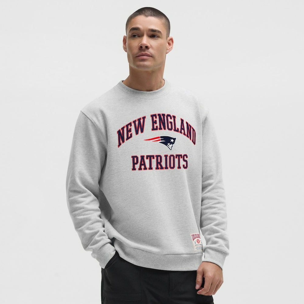 New England Patriots lululemon Steady State Sweatshirt - Heathered Silver Drop sale