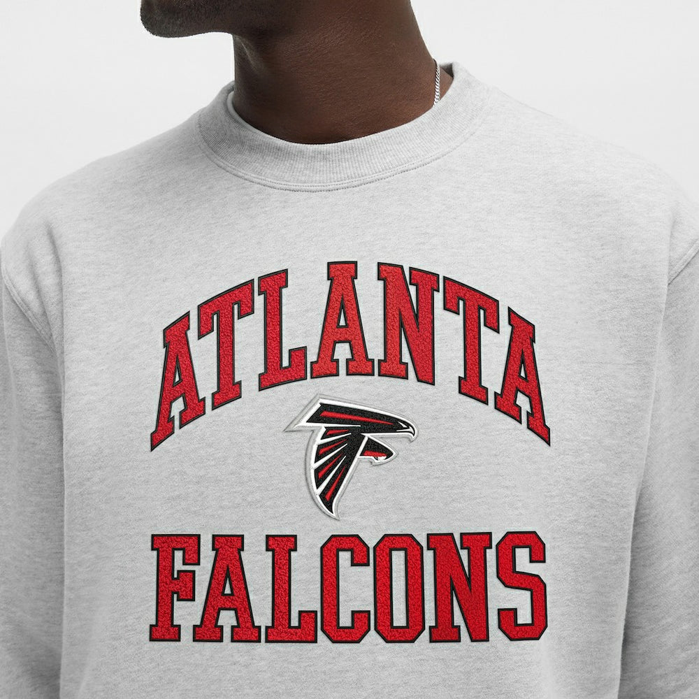 Atlanta Falcons lululemon Steady State Sweatshirt - Heathered Silver Drop cheap