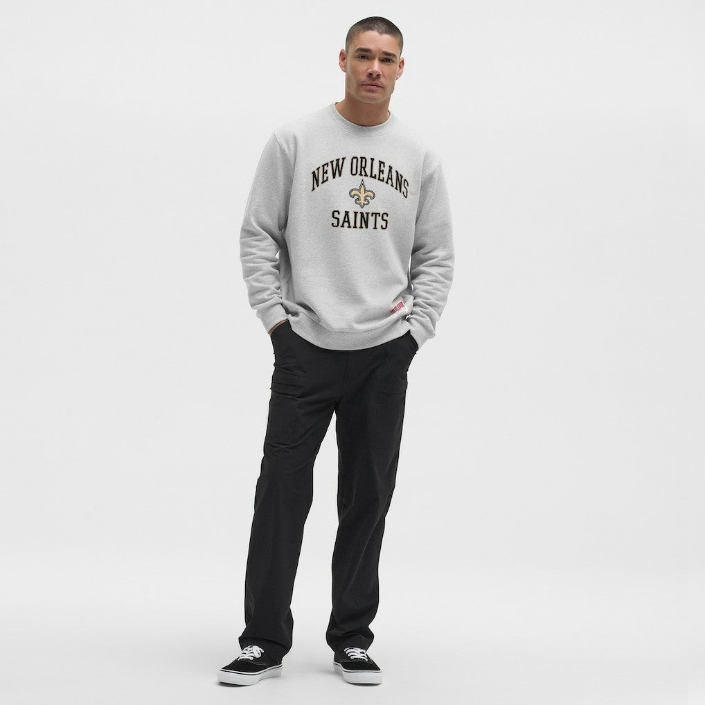 New Orleans Saints lululemon Steady State Sweatshirt - Heathered Silver Drop sale