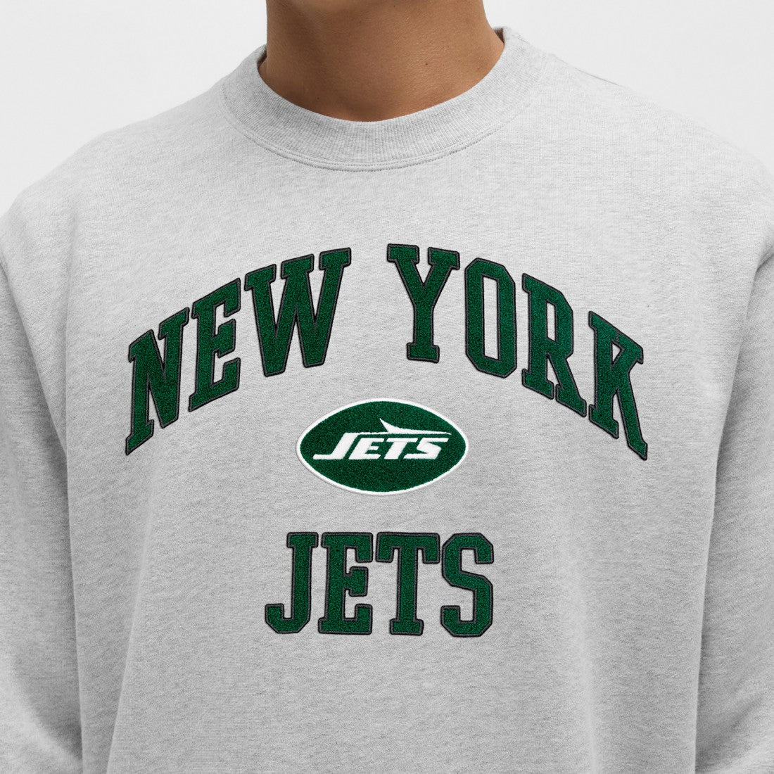 New York Jets lululemon Steady State Sweatshirt - Heathered Silver Drop for sale