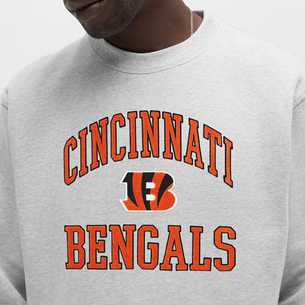 Cincinnati Bengals lululemon Steady State Sweatshirt - Heathered Silver Drop cheap