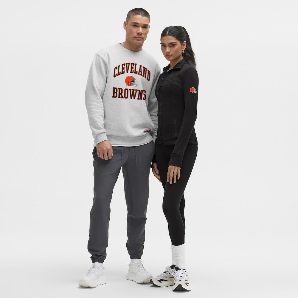 Cleveland Browns lululemon Steady State Sweatshirt - Heathered Silver Drop discount