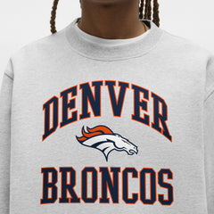 Denver Broncos lululemon Steady State Sweatshirt - Heathered Silver Drop online