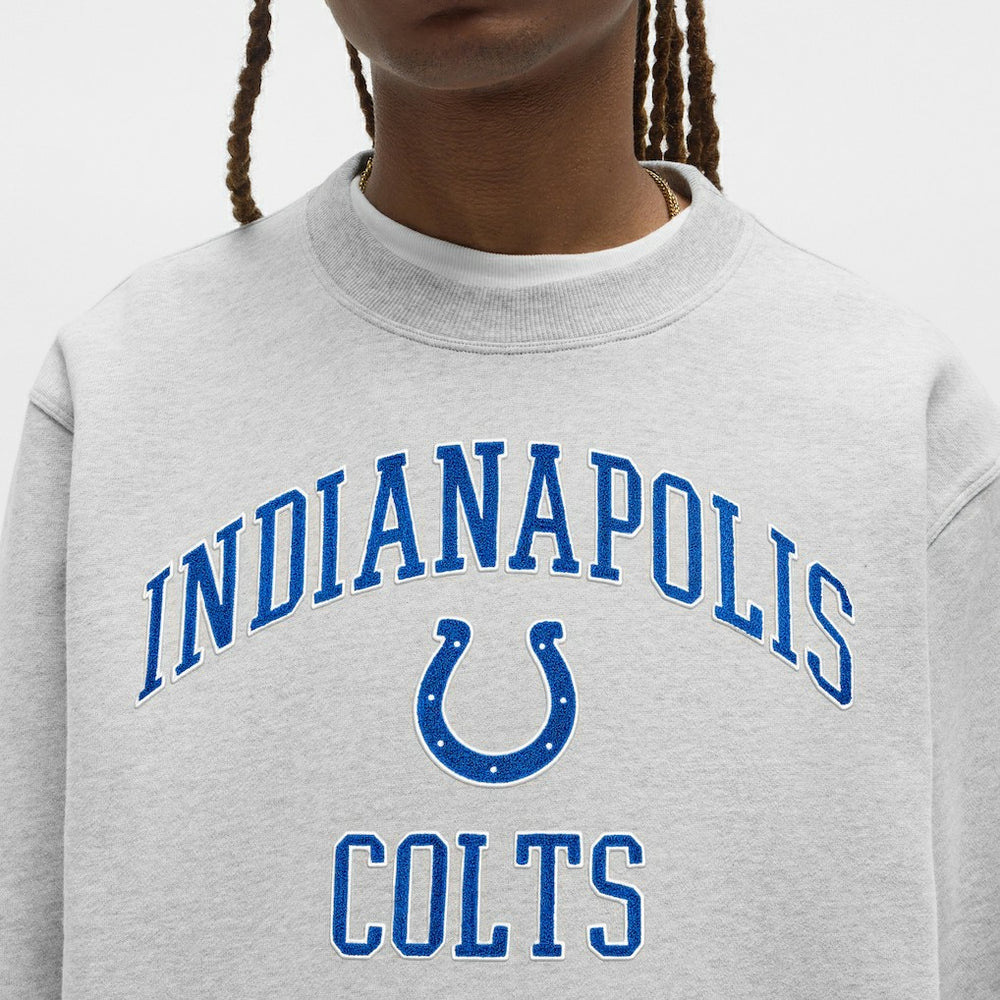 Indianapolis Colts lululemon Steady State Sweatshirt - Heathered Silver Drop discount