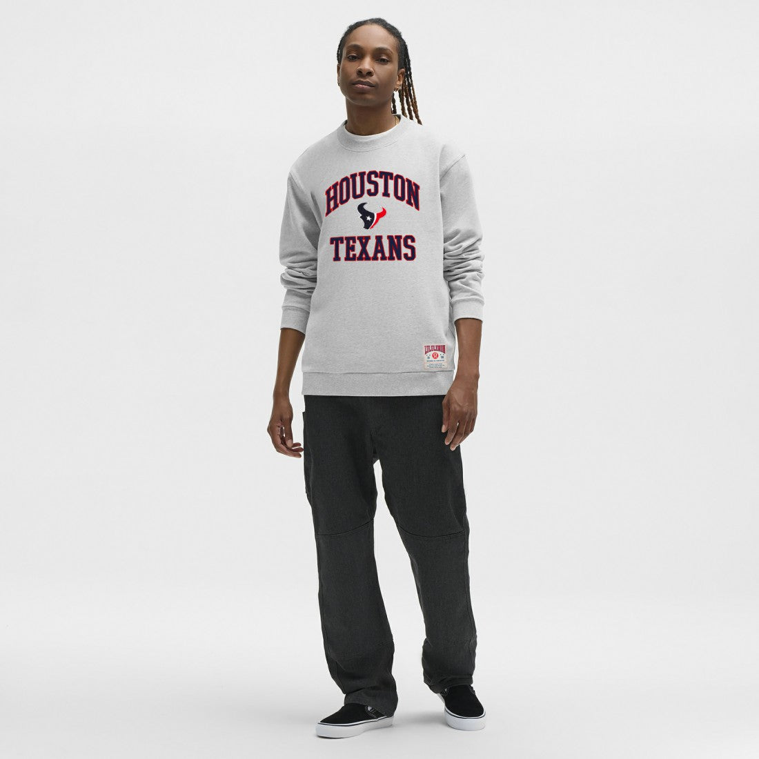 Houston Texans lululemon Steady State Sweatshirt - Heathered Silver Drop discount