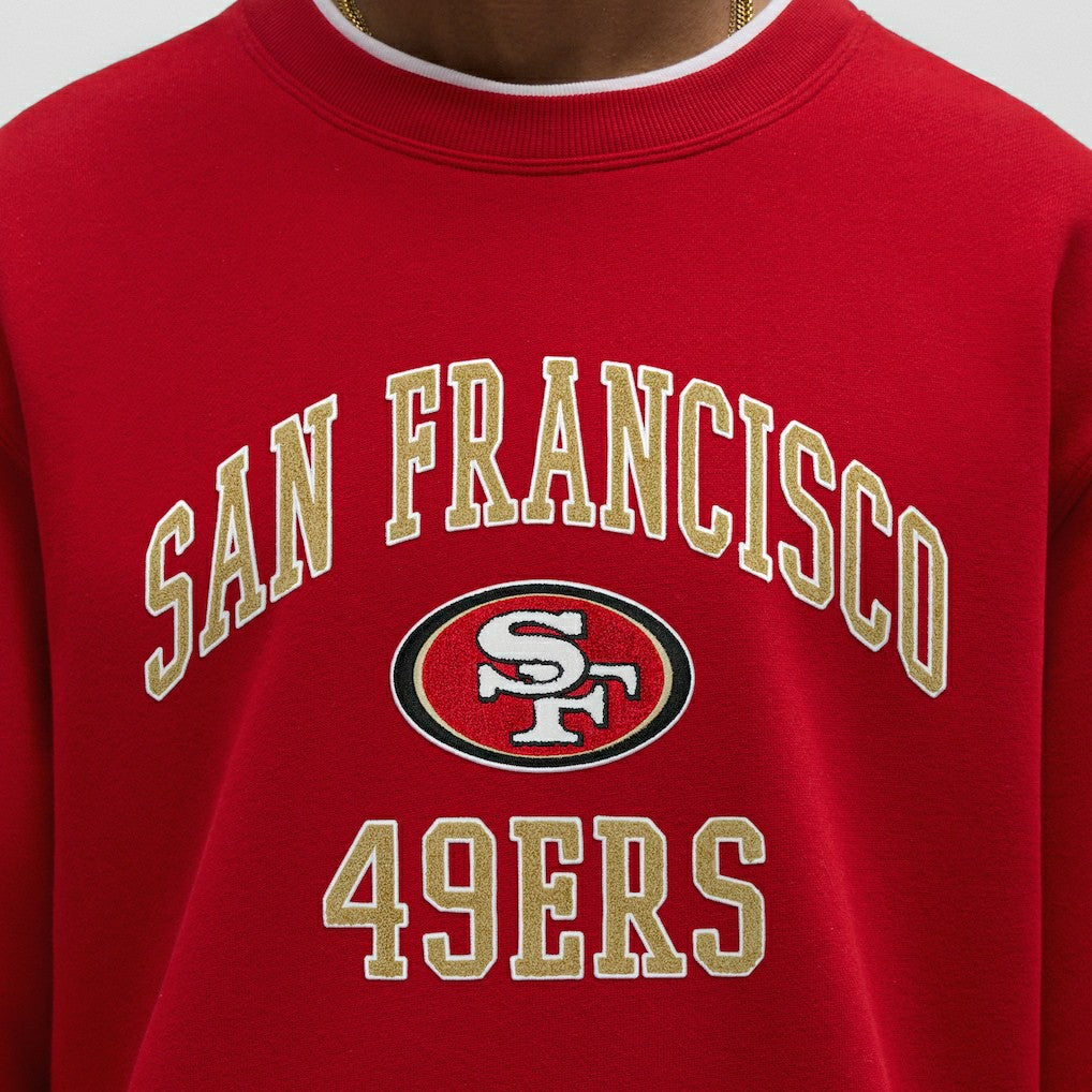 San Francisco 49ers lululemon Steady State Sweatshirt - College Crimson sale