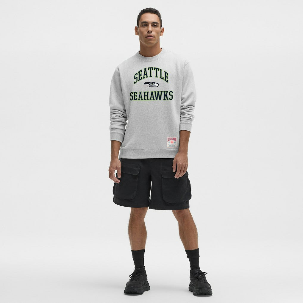 Seattle Seahawks lululemon Steady State Sweatshirt - Heathered Silver Drop for sale