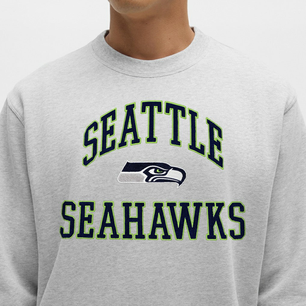 Seattle Seahawks lululemon Steady State Sweatshirt - Heathered Silver Drop for sale