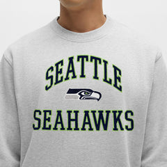 Seattle Seahawks lululemon Steady State Sweatshirt - Heathered Silver Drop for sale
