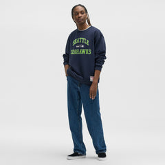 Seattle Seahawks lululemon Steady State Sweatshirt - Club Blue for sale