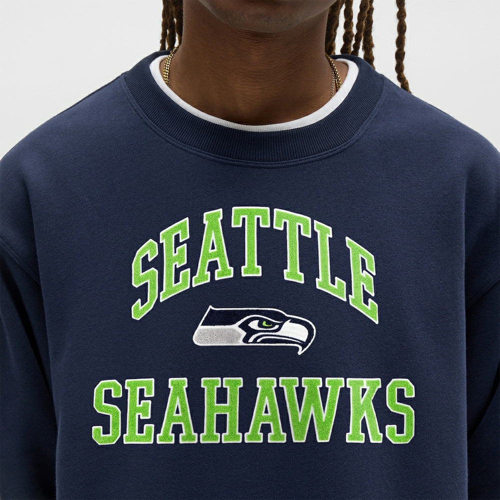 Seattle Seahawks lululemon Steady State Sweatshirt - Club Blue for sale