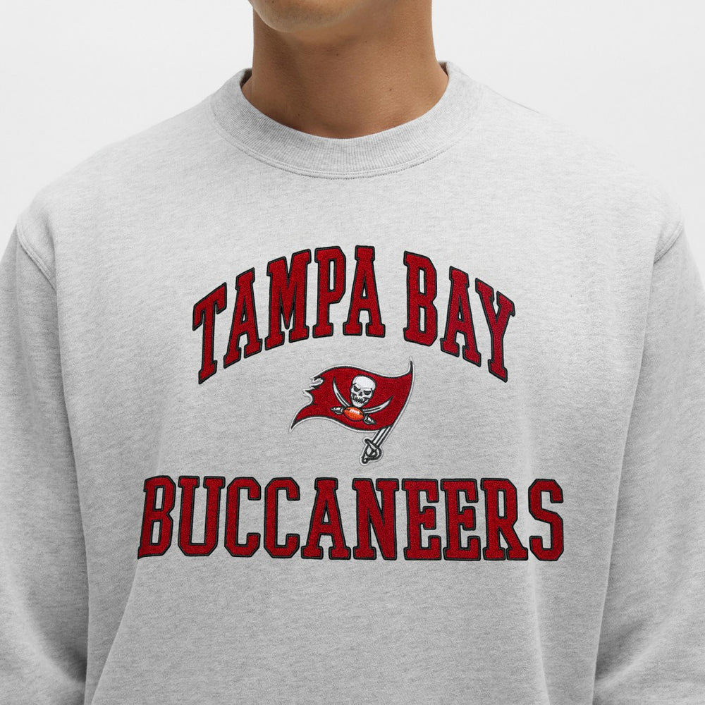 Tampa Bay Buccaneers lululemon Steady State Sweatshirt - Heathered Silver Drop sale