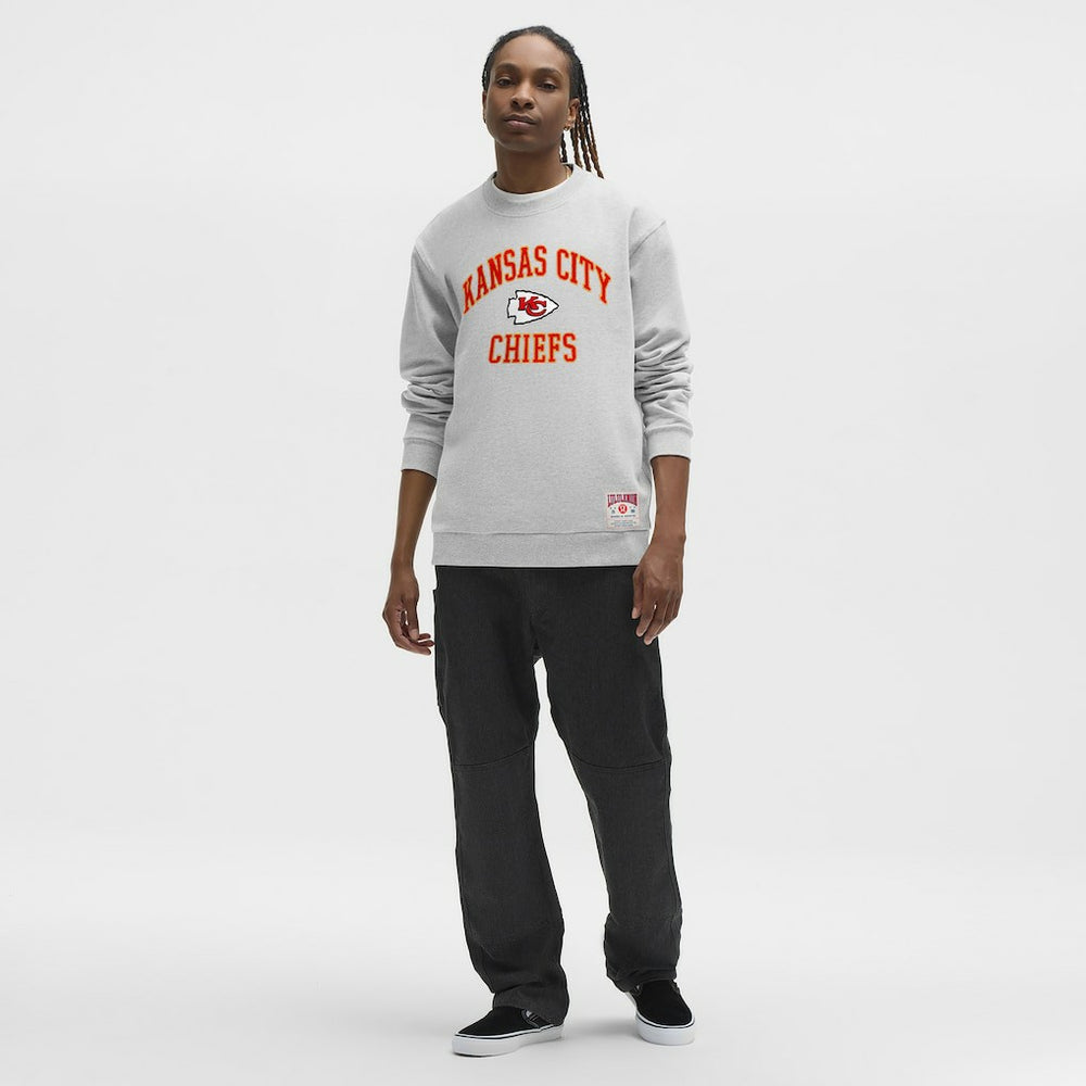 Kansas City Chiefs lululemon Steady State Sweatshirt - Heathered Silver Drop on sale
