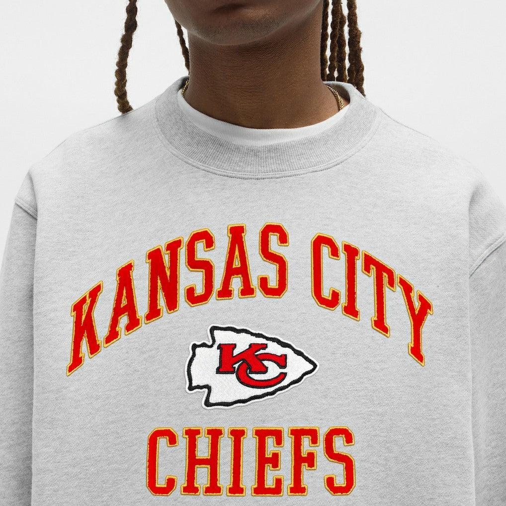 Kansas City Chiefs lululemon Steady State Sweatshirt - Heathered Silver Drop on sale