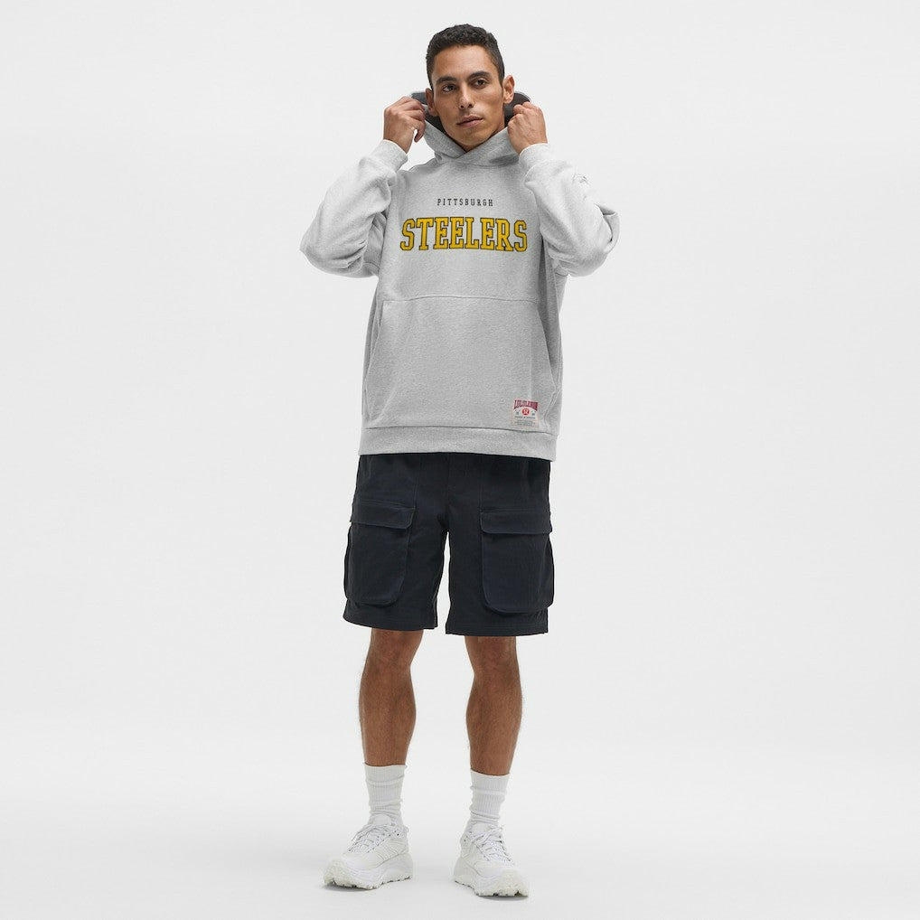 Pittsburgh Steelers lululemon Steady State Pullover Hoodie - Heathered Silver Drop for sale
