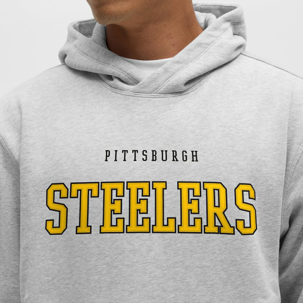Pittsburgh Steelers lululemon Steady State Pullover Hoodie - Heathered Silver Drop for sale