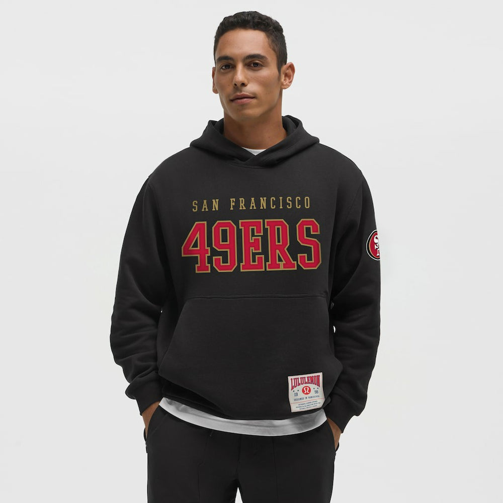 San Francisco 49ers lululemon Steady State Pullover Hoodie - Black sale