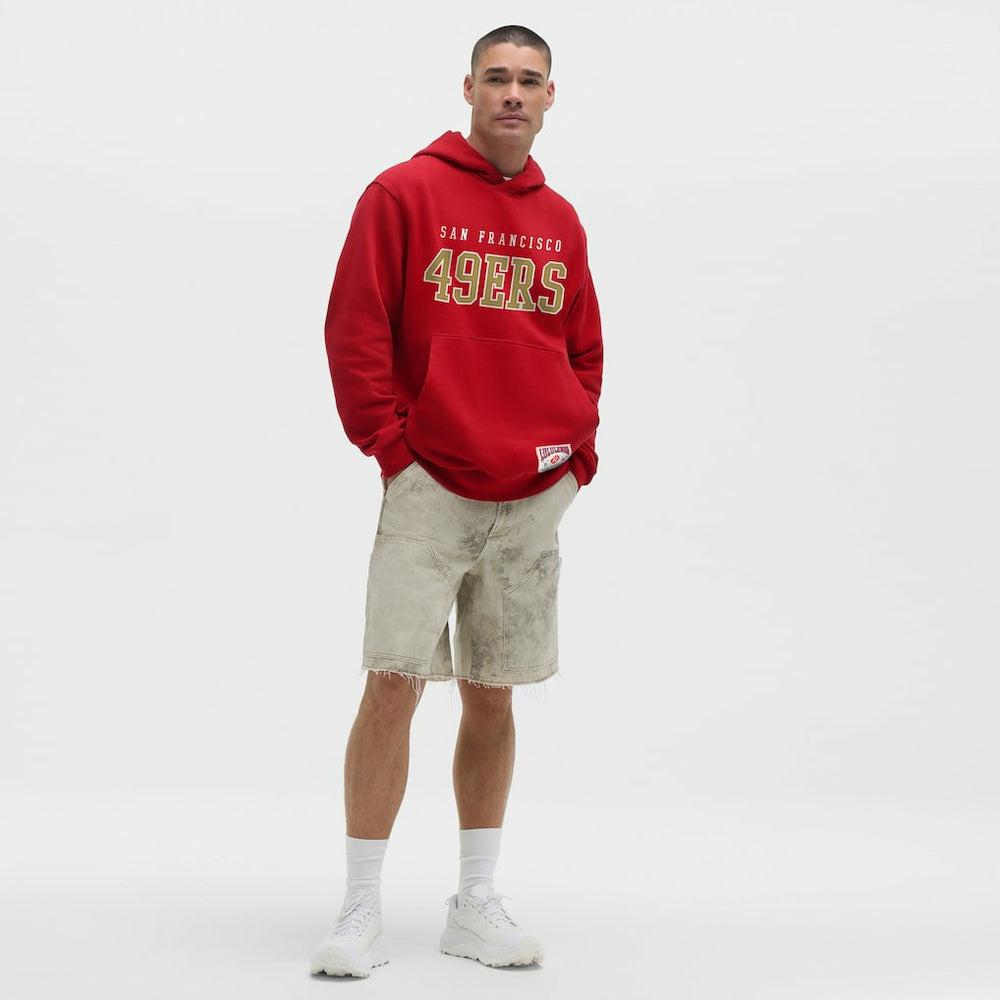 San Francisco 49ers lululemon Steady State Pullover Hoodie - College Crimson cheap