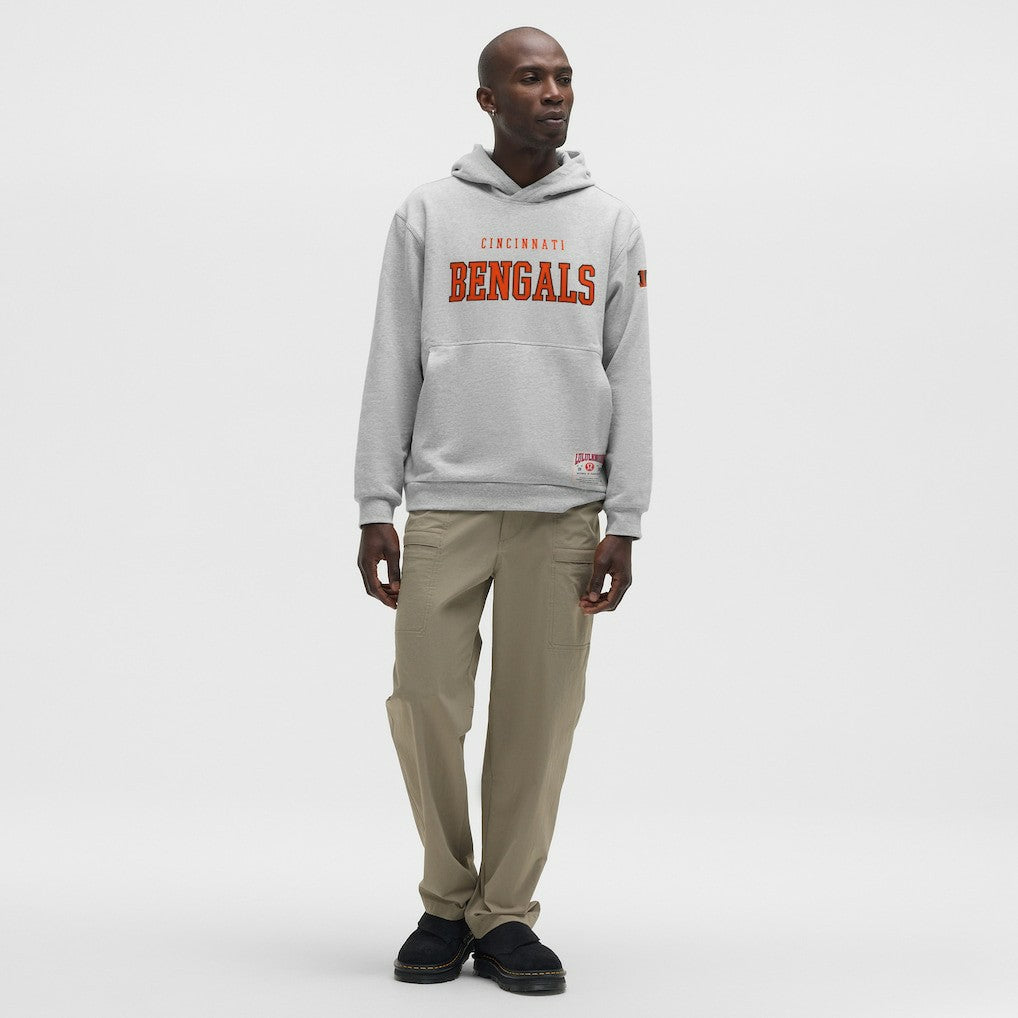 Cincinnati Bengals lululemon Steady State Pullover Hoodie - Heathered Silver Drop cheap