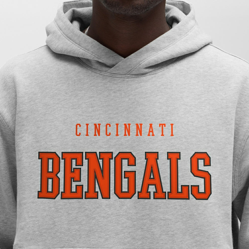 Cincinnati Bengals lululemon Steady State Pullover Hoodie - Heathered Silver Drop cheap