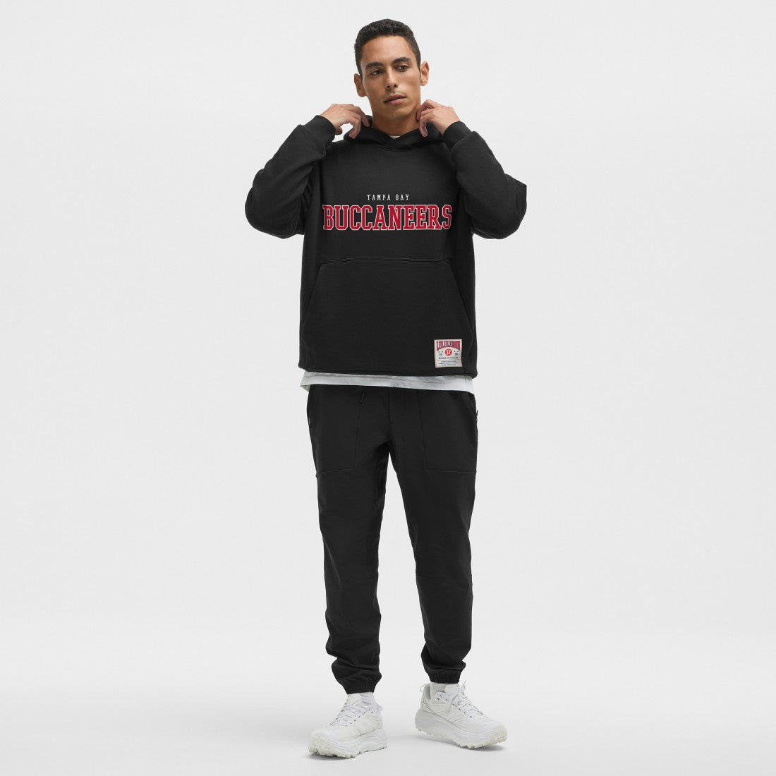 Tampa Bay Buccaneers lululemon Steady State Pullover Hoodie - Black on sale