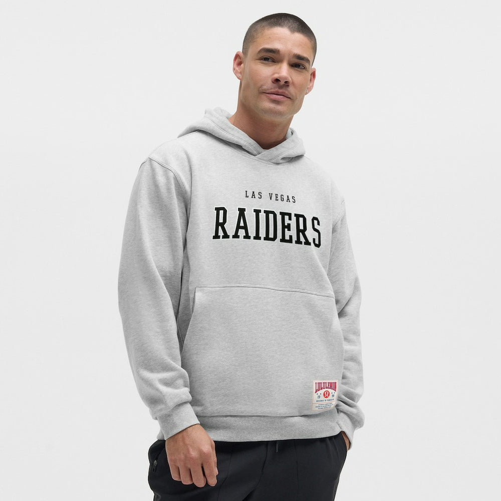 Las Vegas Raiders lululemon Steady State Pullover Hoodie - Heathered Silver Drop cheap