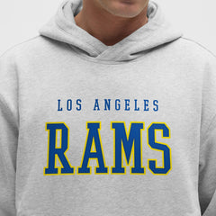 Los Angeles Rams lululemon Steady State Pullover Hoodie - Heathered Silver Drop for sale