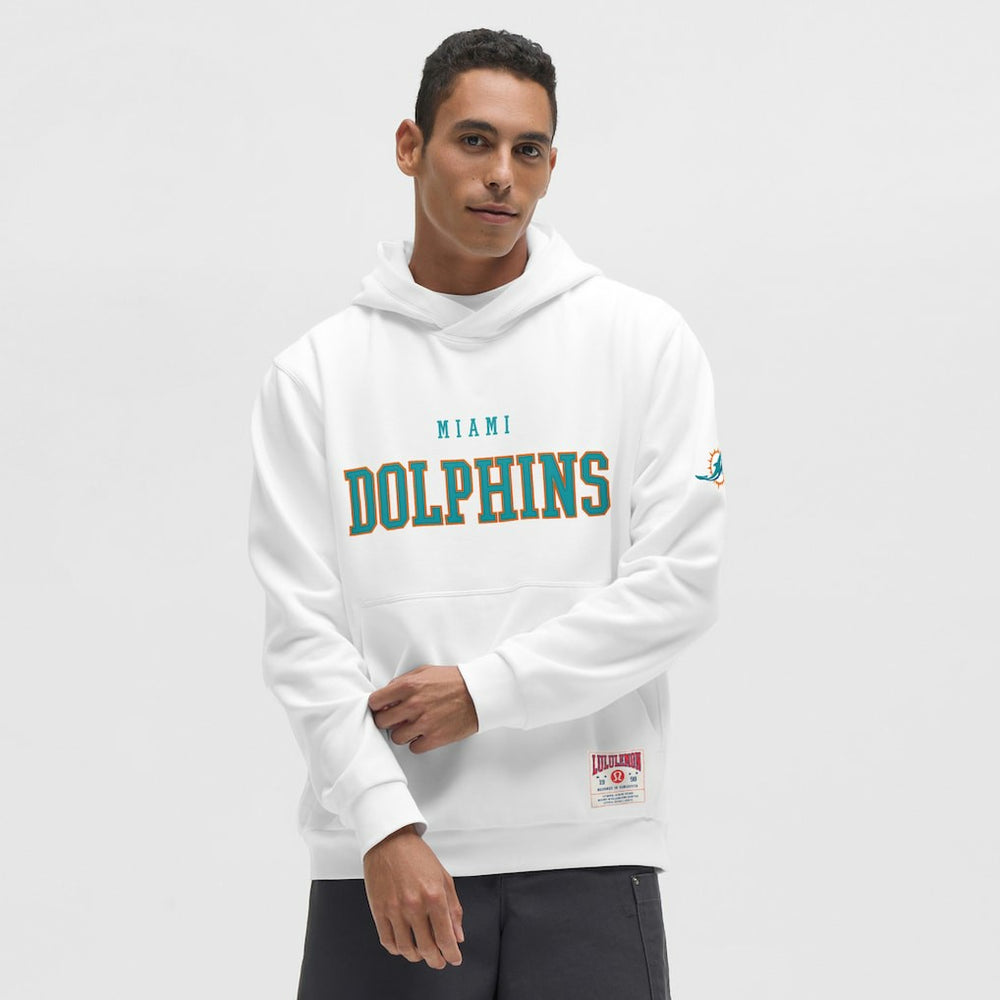 Miami Dolphins lululemon Steady State Pullover Hoodie - White for sale