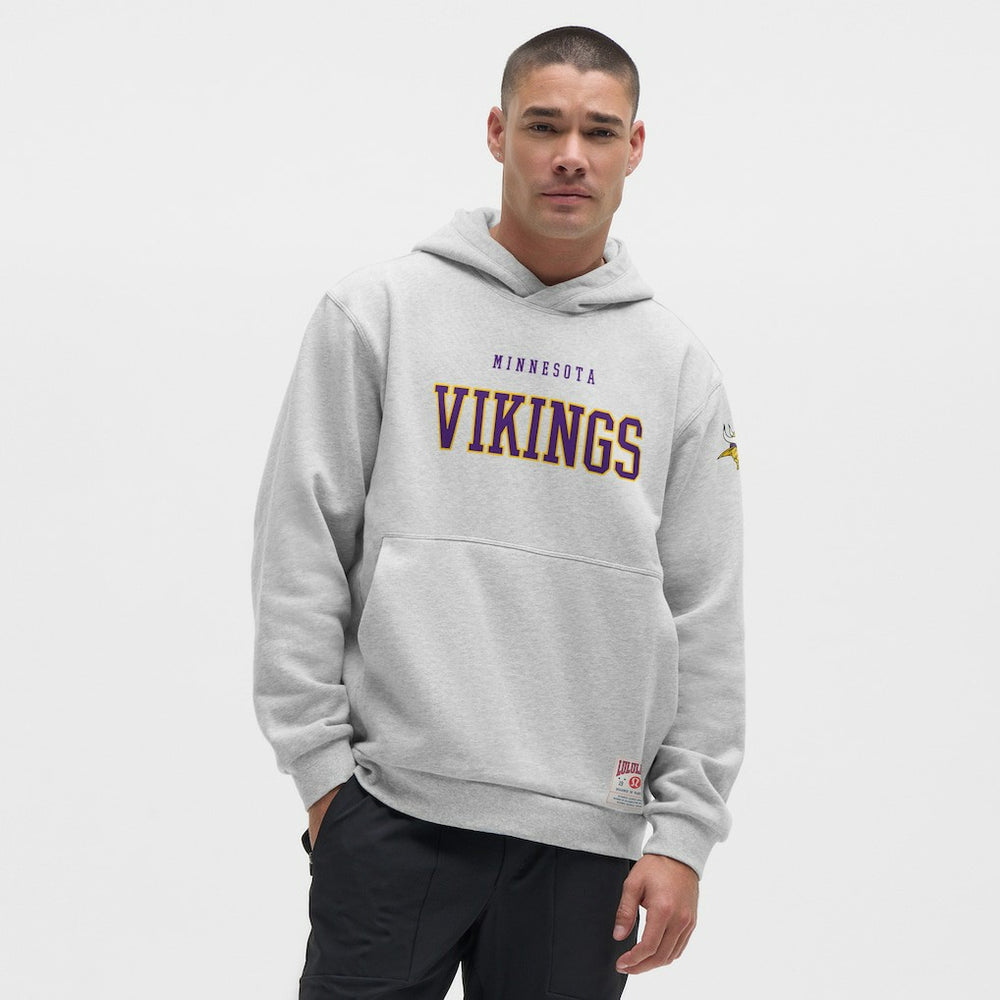 Minnesota Vikings lululemon Steady State Pullover Hoodie - Heathered Silver Drop cheap