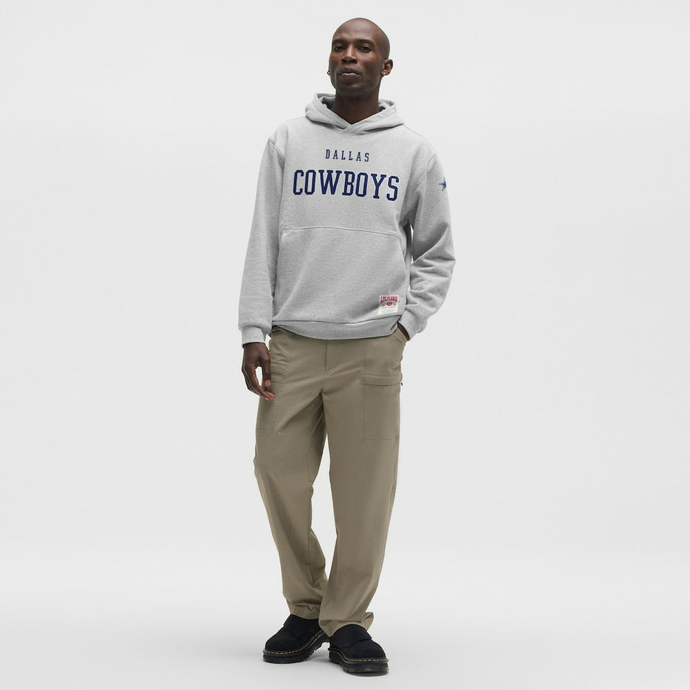 Dallas Cowboys lululemon Steady State Pullover Hoodie - Heathered Silver Drop for sale