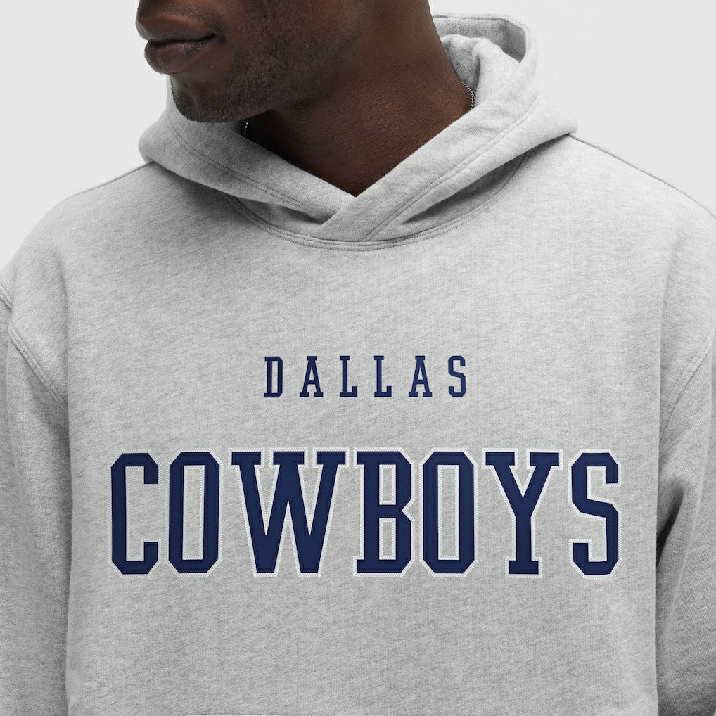 Dallas Cowboys lululemon Steady State Pullover Hoodie - Heathered Silver Drop for sale