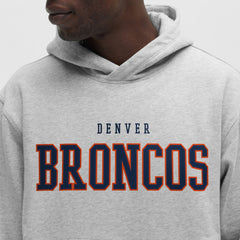 Denver Broncos lululemon Steady State Pullover Hoodie - Heathered Silver Drop on sale