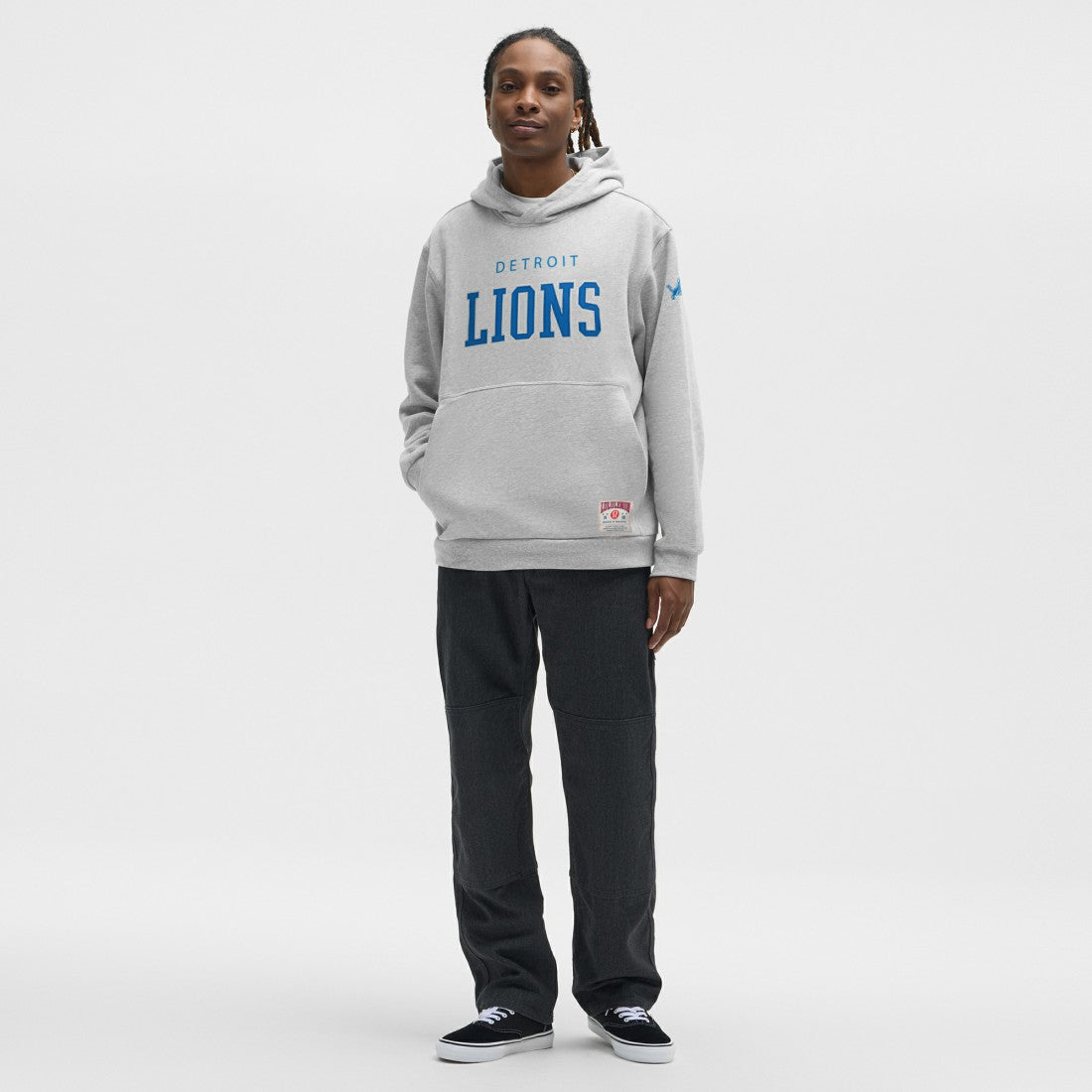 Detroit Lions lululemon Steady State Pullover Hoodie - Heathered Silver Drop sale