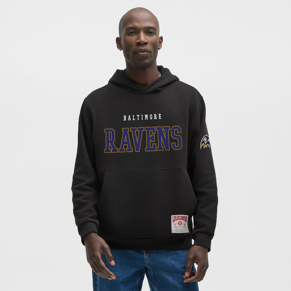 Baltimore Ravens lululemon Steady State Pullover Hoodie - Black discount