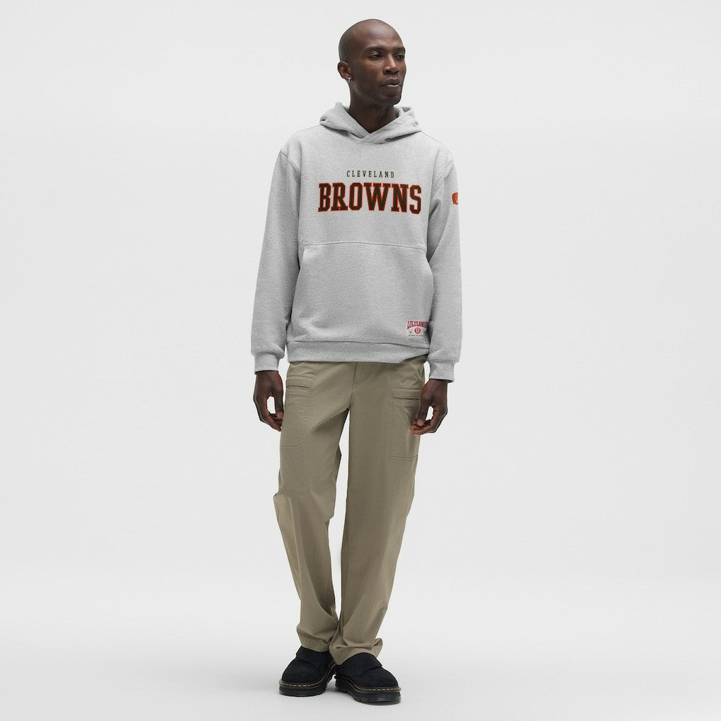 Cleveland Browns lululemon Steady State Pullover Hoodie - Heathered Silver Drop on sale