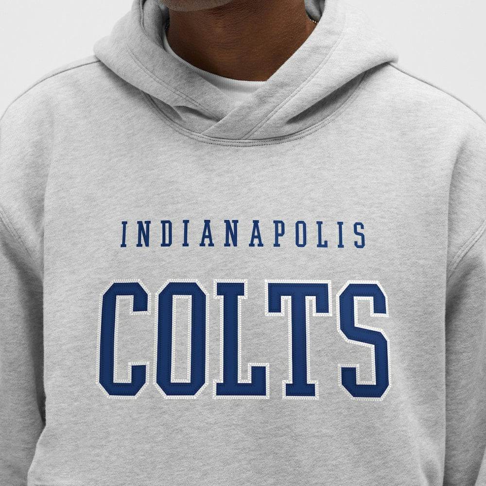 Indianapolis Colts lululemon Steady State Pullover Hoodie - Heathered Silver Drop discount